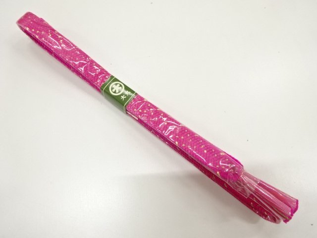 未使用品　正絹　手組帯締め